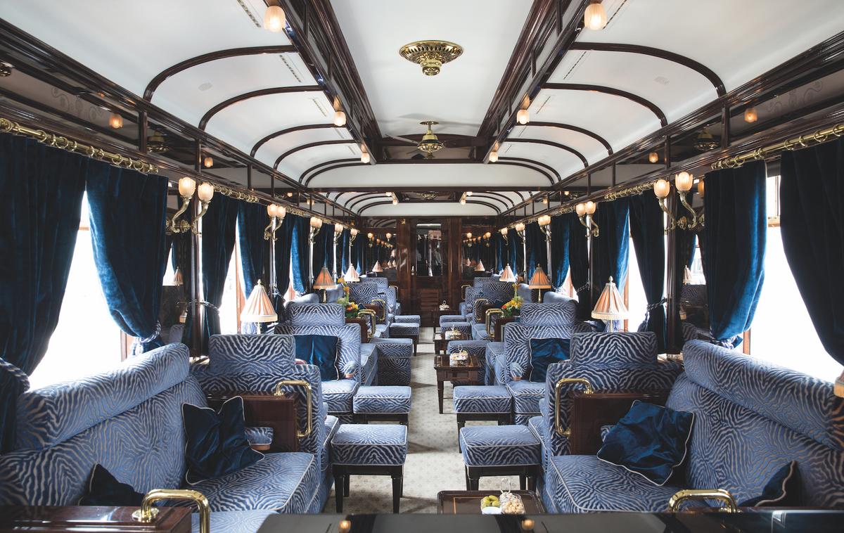 The Venice Simplon Orient Express. (Courtesy of Venice-Simplon-Orient-Express)