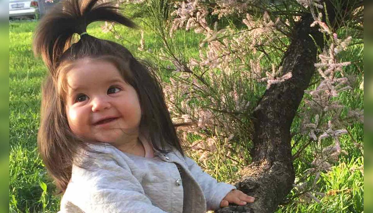 Baby Girl Nicknamed ‘Rapunzel’ After Being Born With Full Head of Thick, Shiny Hair