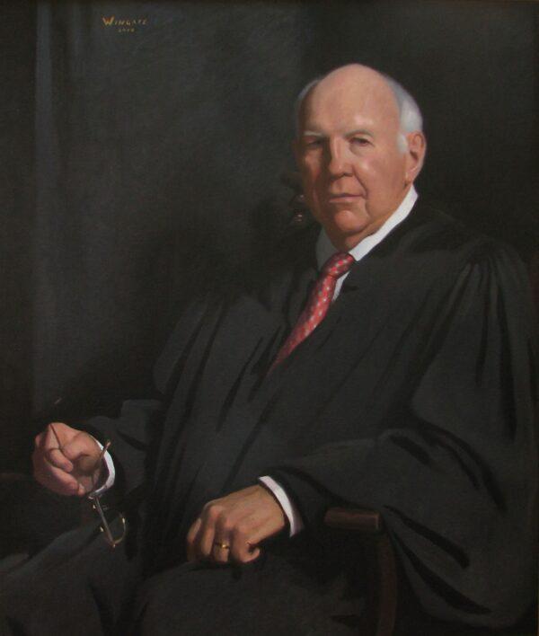 Portrait of Judge Walsh by Henry Wingate. (Courtesy of Henry Wingate)
