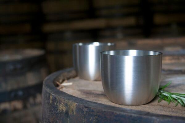 Danforth Pewter Jefferson cups are made by spinning pewter. (Danforth Pewter)