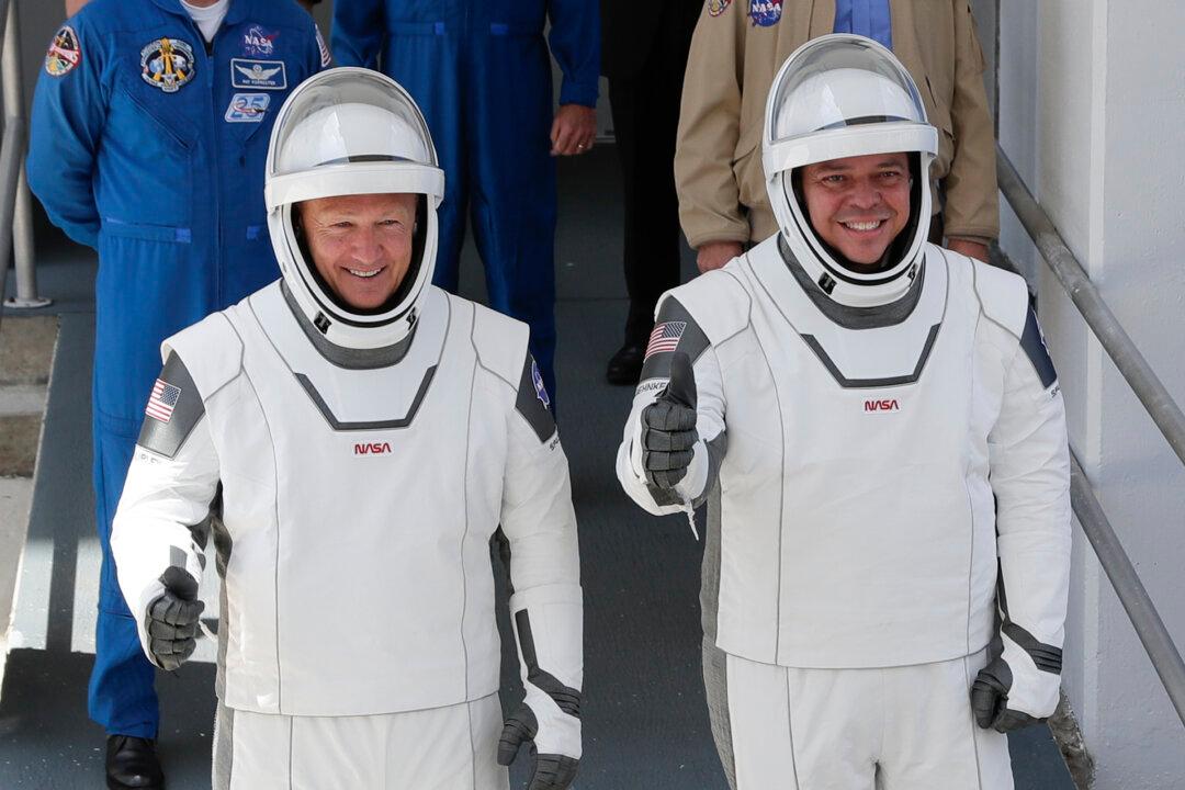 NASA Astronauts Disembark SpaceX’s Crew Dragon and Board Space Station