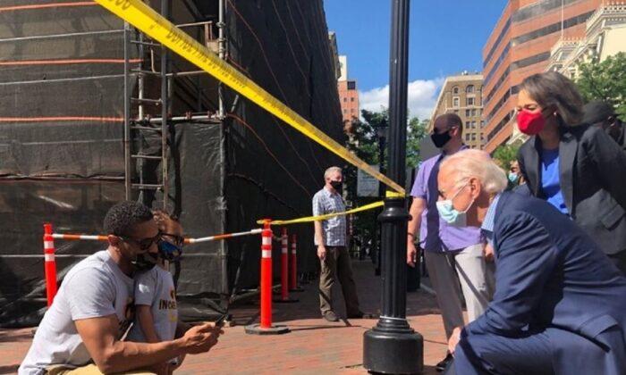 Biden Visits George Floyd Protests in Delaware as Trump Condemns Violence