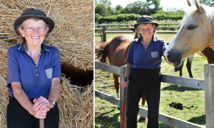 88-Year-Old Farmer Woman Fights to Keep Family Farm Afloat As Lockdown Impacts Industry