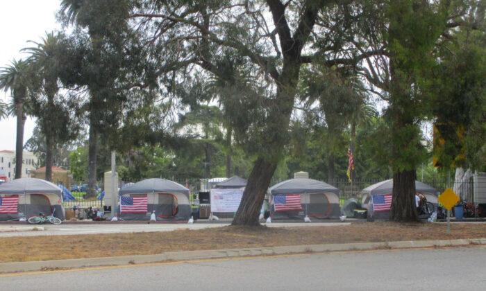 Relocation of Homeless in ‘Veterans Row’ Begins