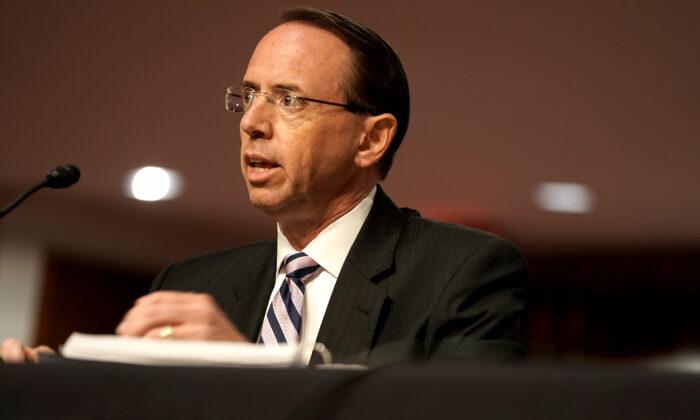 Rosenstein Would No Longer Sign Application to Spy on Trump Associate After Reading DOJ Report