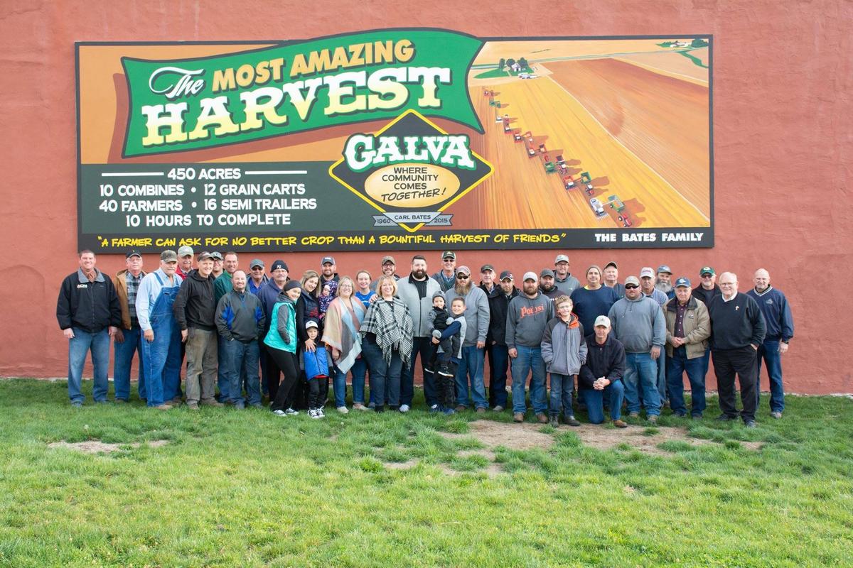 Celebrating the culmination of the Bates family farm's "most amazing harvest" (Courtesy of <a href="https://www.themostamazingharvest.com/">Pamela Bates</a>)
