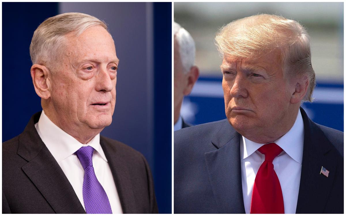 Trump Comments After Former Defense Secretary James Mattis Claims President ‘Tries to Divide Us’