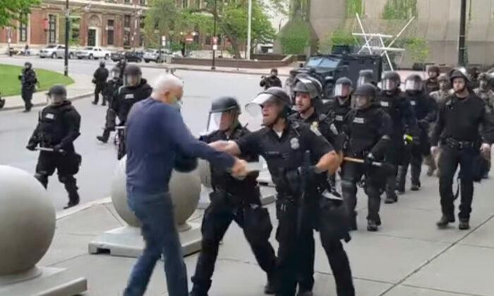 Elderly Buffalo Protester Has Fractured Skull, Cannot Walk: Attorney
