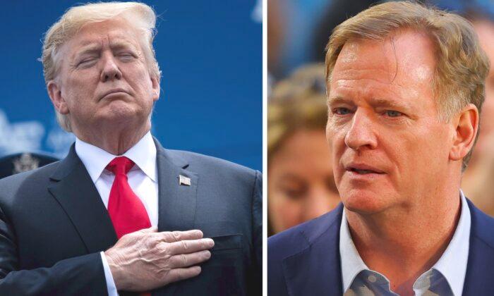 NFL’s Roger Goodell Backs ‘Peaceful Protests’ From Players After Trump Supports Quarterback’s Comments