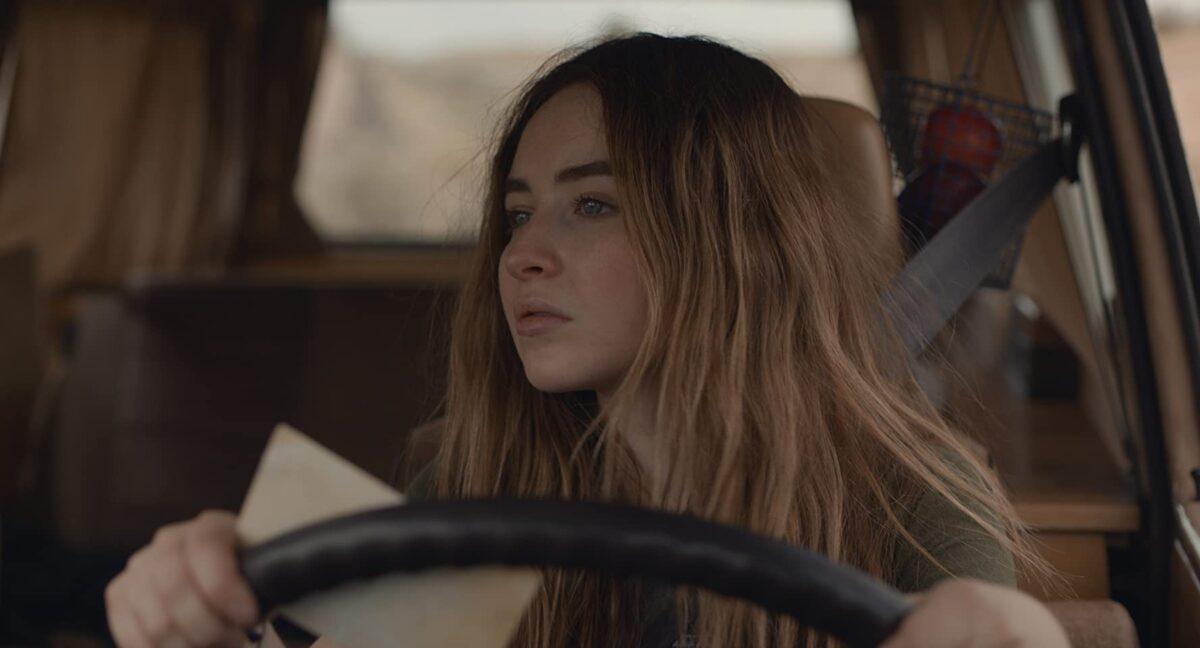 Nola (Sabrina Carpenter) in "The Short History of the Long Road." (Bicephaly Pictures)