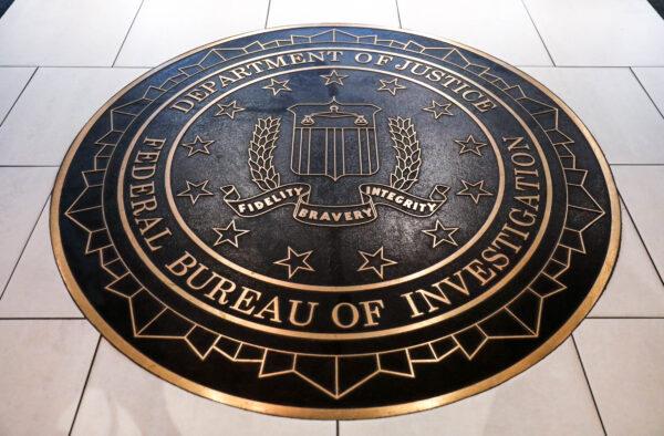 The Federal Bureau of Investigation seal is seen at FBI headquarters in Washington, U.S. June 14, 2018. (Yuri Gripas/Reuters)