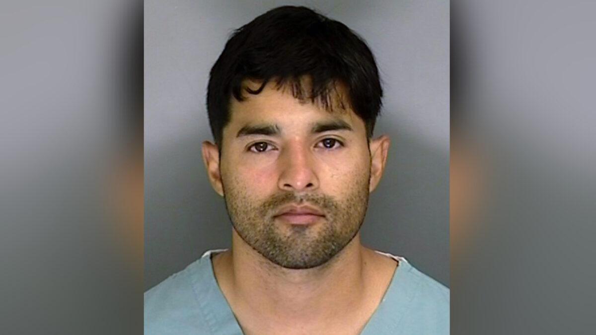 32-year-old suspect Steven Carrillo, on June 7, 2020. (Santa Cruz Sheriff's Office via AP)