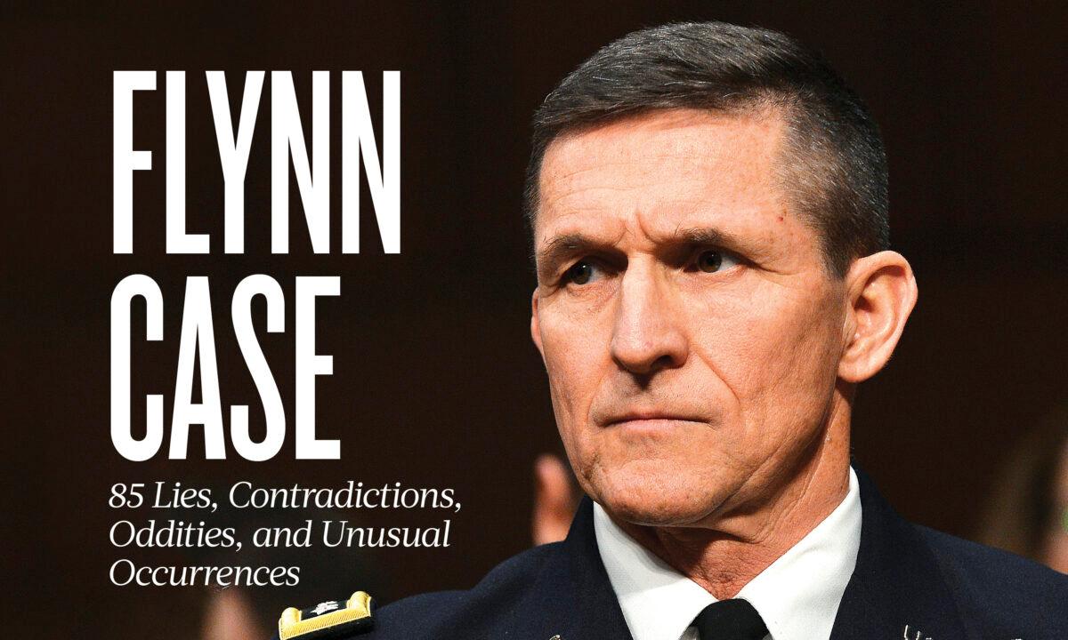  There have been many unusual occurrences in the case of Lt. Gen. Michael Flynn. (Jewel Samad/AFP/Getty Images/The Epoch Times)