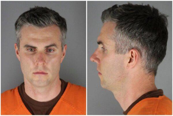 Former Minnesota police officer Thomas Lane poses in a combination of booking photographs at Hennepin County Jail in Minneapolis, Minnesota on June 3, 2020. (Hennepin County Sheriff's Office/Handout via Reuters)