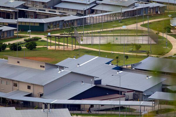 A view of the Immigration Detention Centre, on Christmas Island, Australia, on Feb. 29, 2012. (Paula Bronstein/Getty Images)