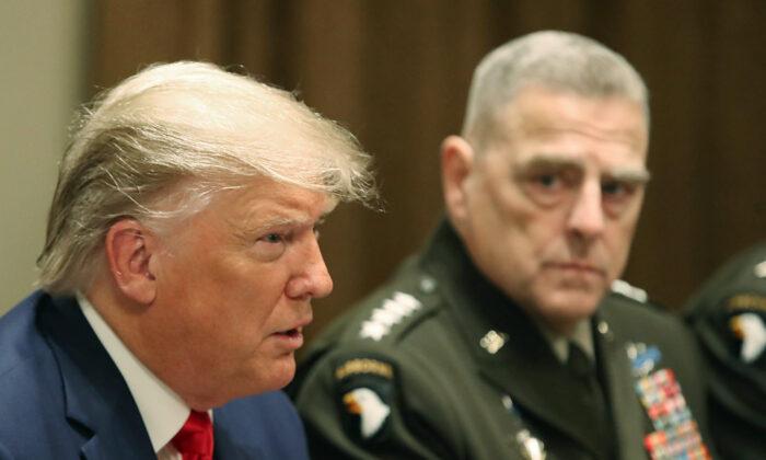 ‘Sorry to Inform You’: Trump Responds to Report That Top General Suggested He Wanted Post-Election Coup