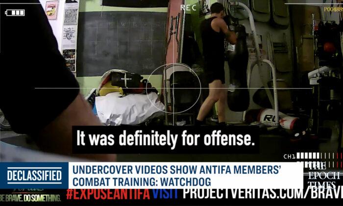 Undercover Videos Show Antifa Members’ Combat Training