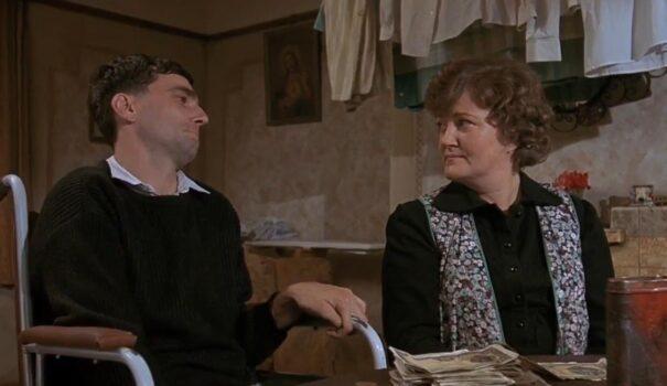 Brenda Fricker, as the mother of Christy (Daniel Day-Lewis), also won an Oscar for best supporting actress for her portrayal. (Palace Pictures)