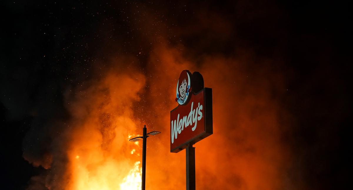 $10,000 Reward Offered for Identity of Person Who Allegedly Burned Down Wendy’s