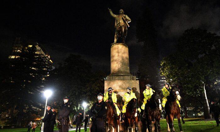Sydney’s Captain Cook Statue Defaced