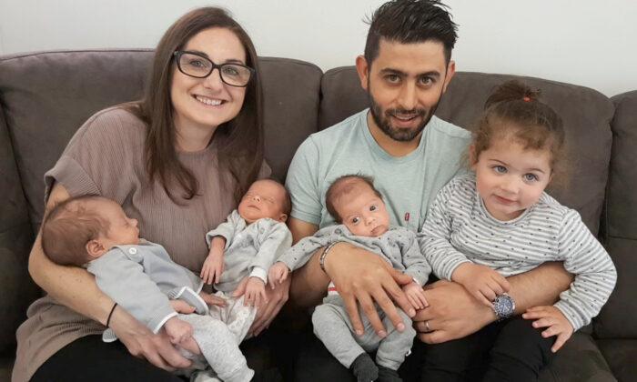 Fertility-Challenged Couple ‘Win the Lottery,’ Conceive Identical Triplets Naturally