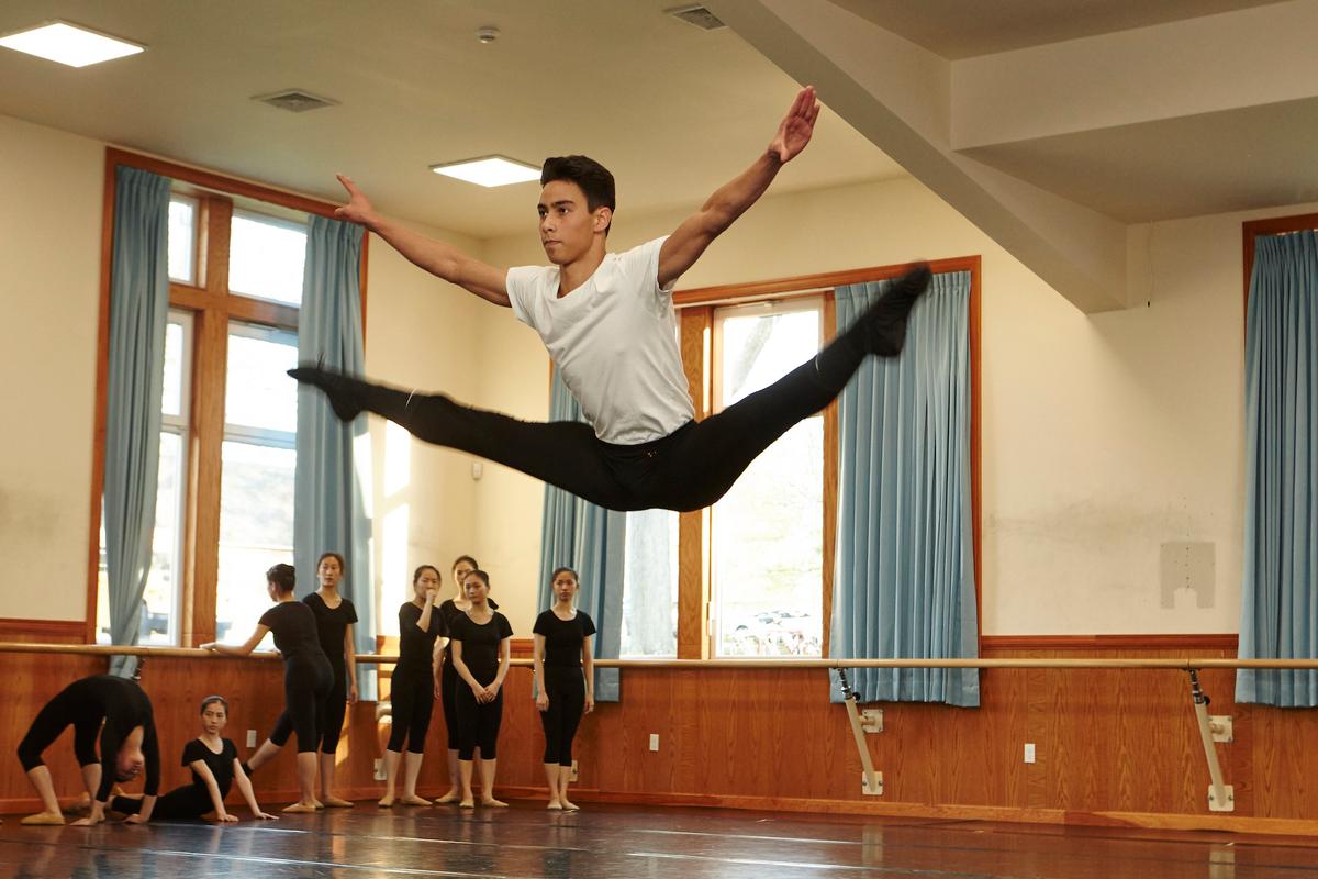 Besides technical training, there is a strong emphasis on character, which is considered critical to a dancer's artistic development. (Courtesy of Northern Academy of the Arts)