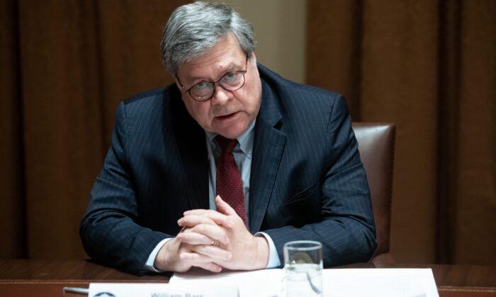 Bill Barr Says He’s ‘Adamantly Against’ Another Trump Presidency