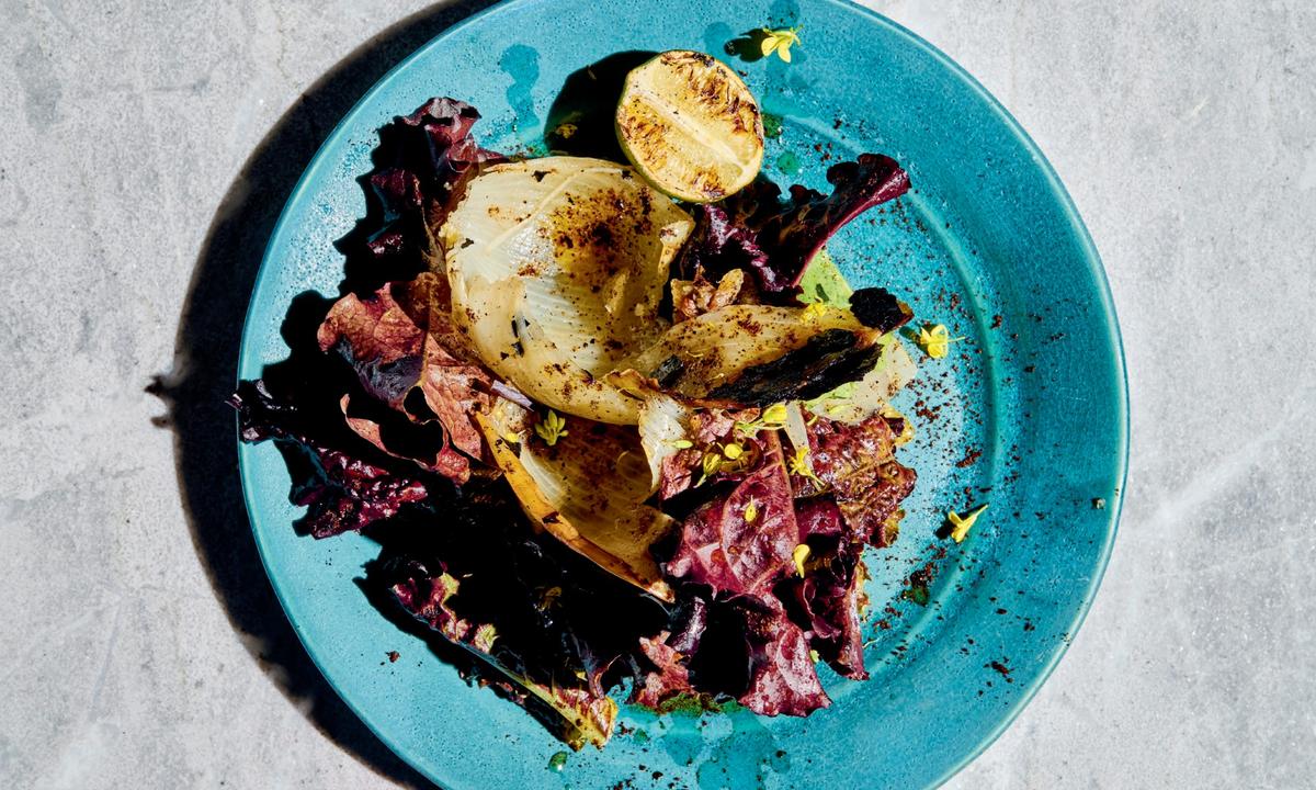 Ember-Roasted Onion Salad