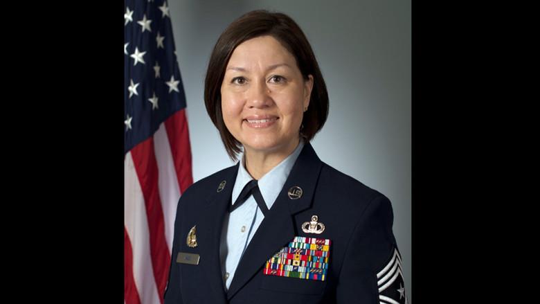 Chief Master Sgt. JoAnne S. Bass (<a href="https://www.af.mil/News/Article-Display/Article/2226135/chief-master-sgt-joanne-s-bass-named-19th-chief-master-sergeant-of-the-air-force/">U.S. Air Force)</a>