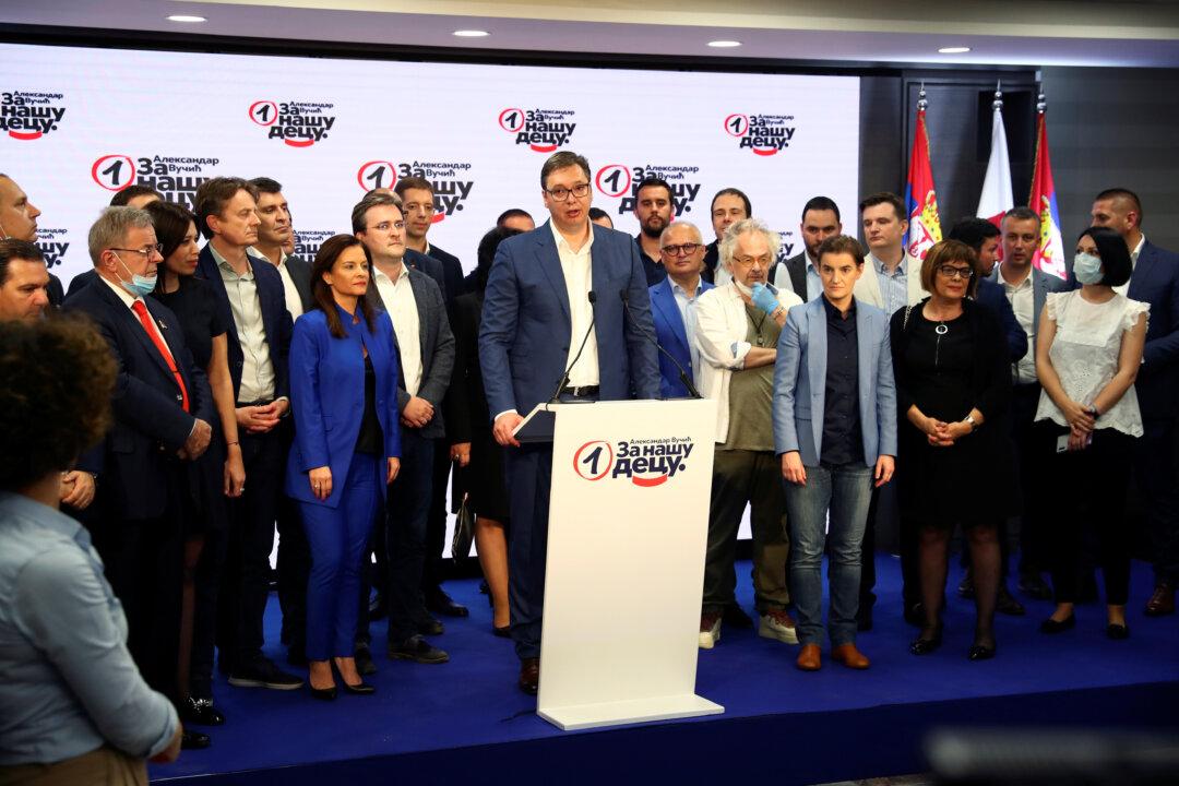 Ruling Conservative Party Claims Victory in Serbian Parliamentary Election