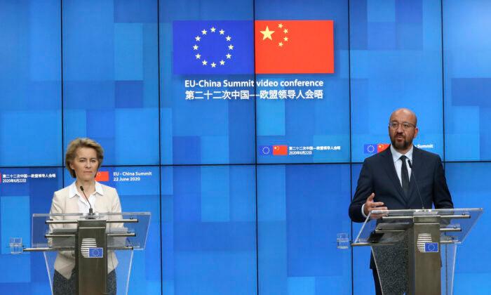 EU Presses China Over Trade, Human Rights