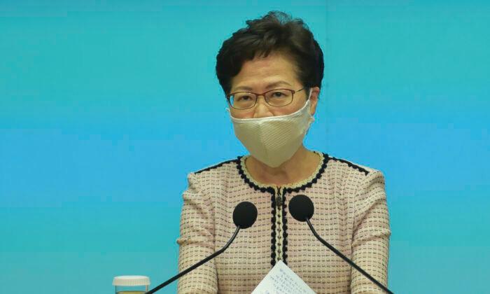 Hong Kong Leader Defends Her Powers Granted Under Beijing’s New National Security Law