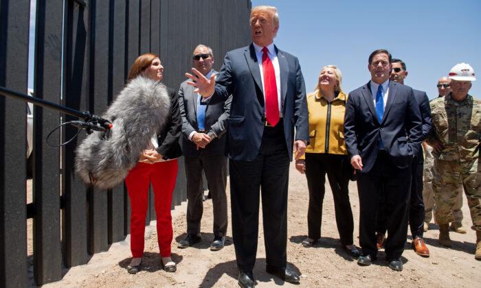 Trump Commemorates 200 Miles of New Border Wall