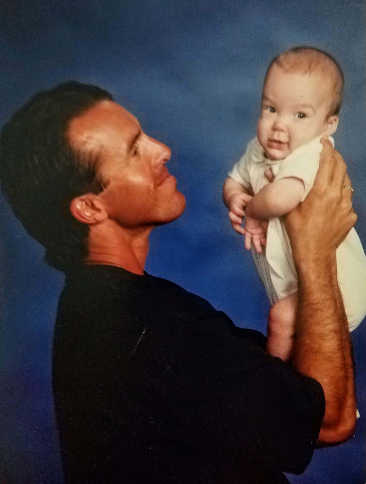 Randy Kemp, 55, from Carlsbad, California, gave his son, Noah Anderson, 20, up for adoption when he was just 6 months old. (Caters News)