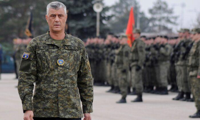 War Crimes Prosecutor Indicts Kosovo President Thaci