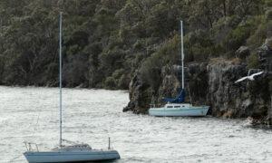 Cyclone Neville Brewing Off Western Australia Coast