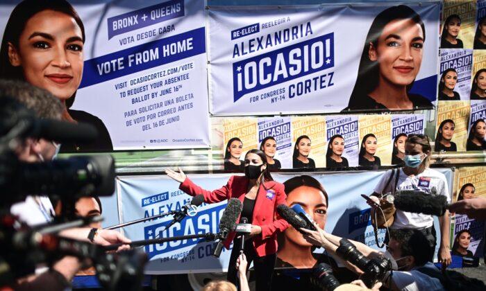 Ocasio-Cortez Wins Democratic Primary Against Challenger Caruso-Cabrera