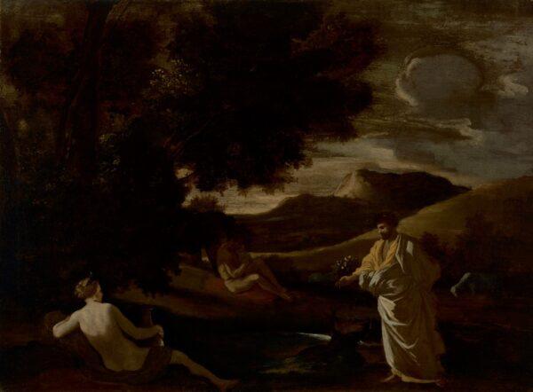 “King Midas Turns an Oak Branch to Gold,” circa 1625, by Nicolas Poussin. Gift of Christophe Janet, Yale University. (Yale University Art Gallery)