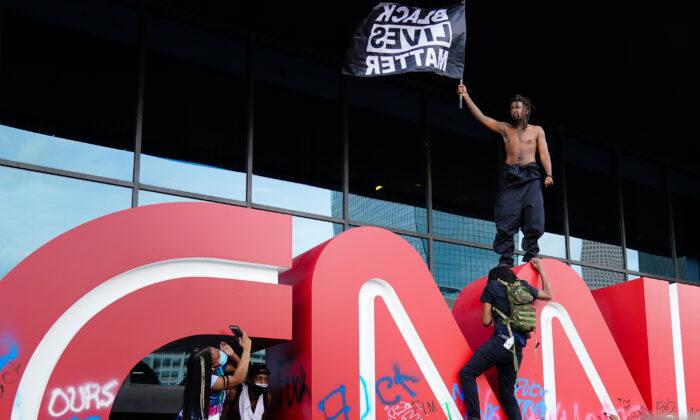 US Marshals Arrest Man Accused of Defacing CNN During Atlanta Riots