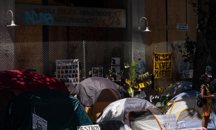 Protesters at Seattle Autonomous Zone Say They Won’t Leave Until ‘Demands Are Met’