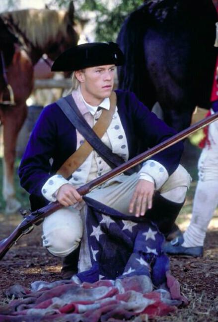 Heath Ledger as Gabriel Martin in "The Patriot." (Columbia Pictures)