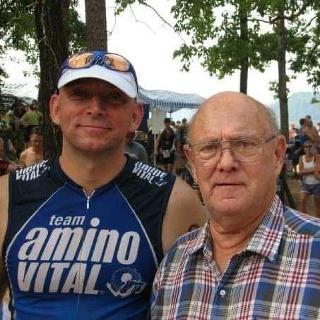 Tim Tarpley with his father, Curtis. (Courtesy of <a href="https://www.facebook.com/Tarp9">Tim Tarpley</a>)
