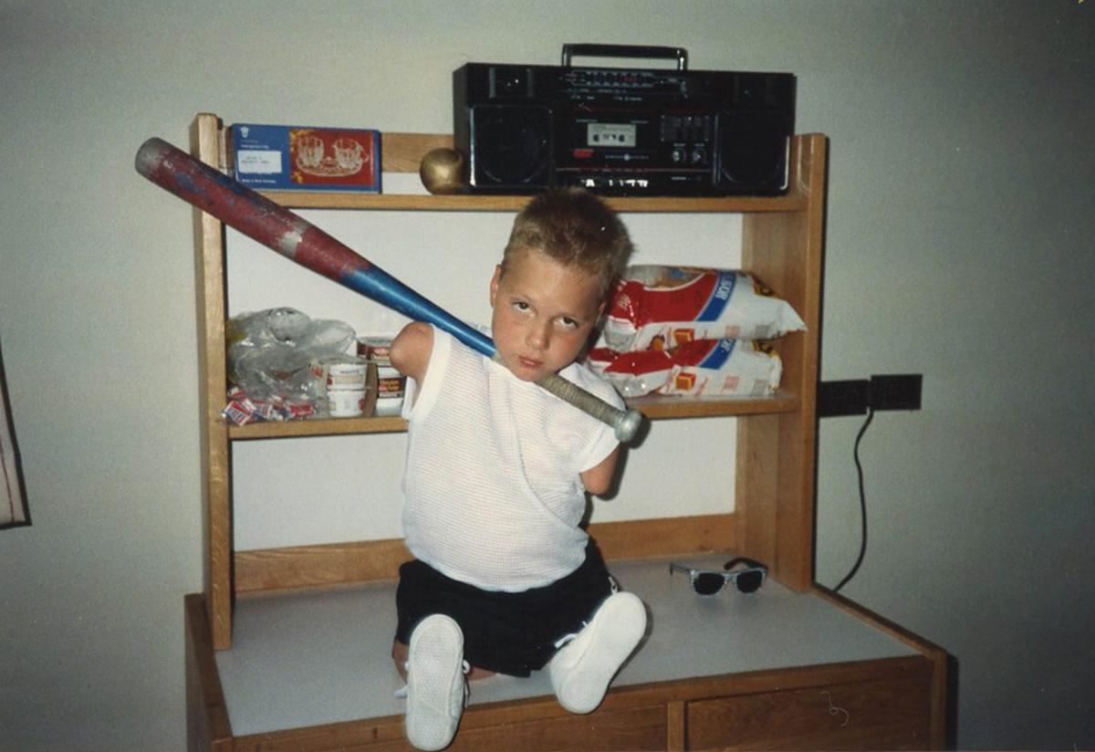 Ryan Hudson-Peralta as a child (Caters News)