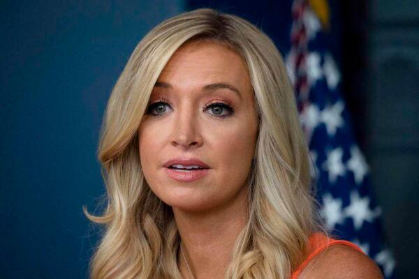 White House Press Secretary Kayleigh McEnany speaks during the press briefing at the White House in Washington on June 29, 2020. (Jim Watson/AFP via Getty Images)