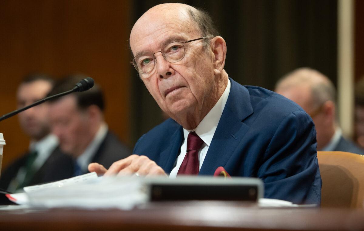 Secretary of Commerce Wilbur Ross at a hearing on Capitol Hill in Washington on March 5, 2020. (Saul Loeb/AFP via Getty Images)