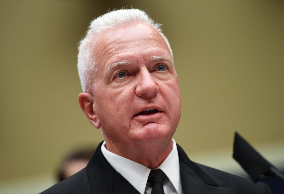 Adm. Brett Giroir, assistant secretary for health, testifies at a hearing of the House Committee on Energy and Commerce on Capitol Hill in Washington on June 23, 2020. (Kevin Dietsch/Pool/Getty Images)