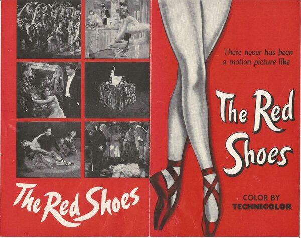 Promotional flyer for "The Red Shoes." From The Red Shoes (1948) Collection at Ailina Dance Archives. (CC BY-SA 4.0)