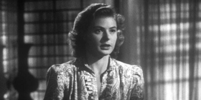  Ilsa (Ingrid Bergman) in "Casablanca." Warner Bros. (Fair Use)