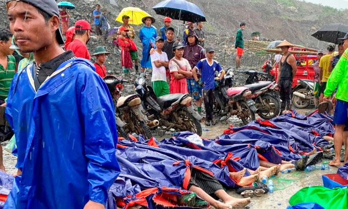 Landslide at Burma Jade Mine Kills at Least 162 People