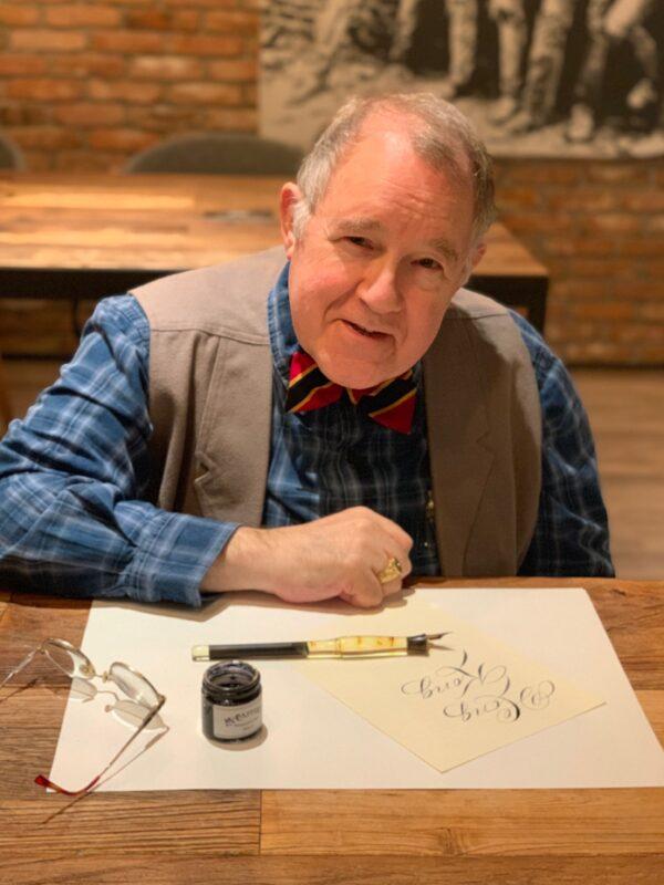 Master penman Michael Sull. (Courtesy of Michael Sull)